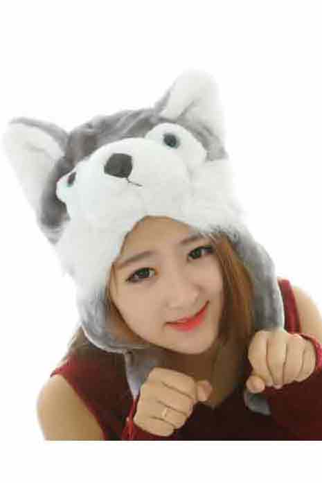 Husky-Wolf-Dog Hat