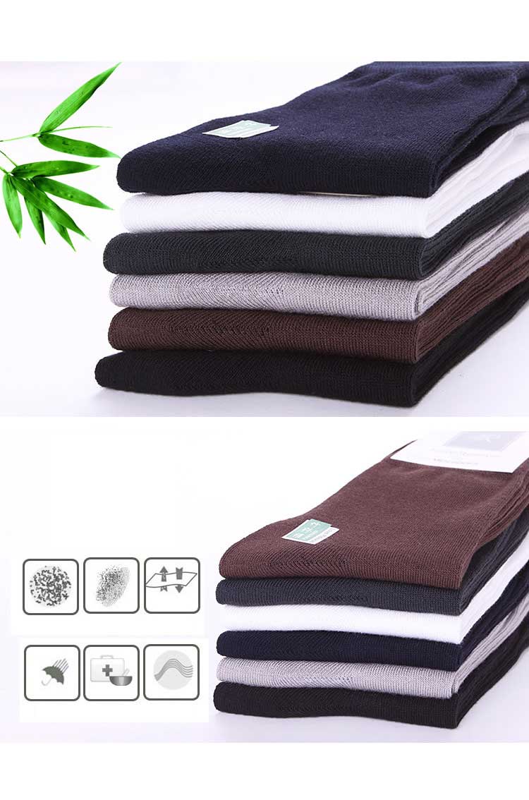 Men Dress Bamboo Socks