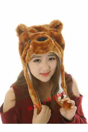 Bear Hat - Brown